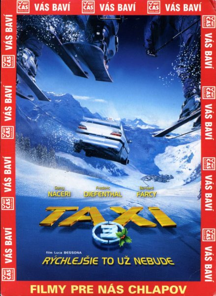 detail Taxi 3 - DVD pošetka
