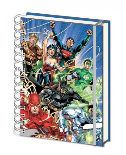 Jegyzetfüzet DC - Justice League A5