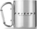 előnézet Fém bögre karabinerrel - Friends