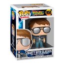 előnézet Funko POP! Movie: BTTF - Marty w/glasses (Back to the Future)