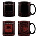 előnézet Hrnek Game of Thrones - Targaryen měnící se 315 ml