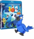 előnézet Rio 2 - Blu-ray 3D + 2D Limitovaná edice s plyšovou hračkou - outlet