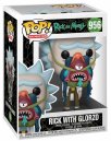 előnézet Funko POP! Animation: Rick & Morty - Rick w/ Glorzo