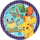 előnézet Papírové talířky - Pokémon, 8ks