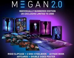 M3GAN 2.0 (Megan) - Steelbook Limit. Collectors Edition 4K UHD + BD (bez CZ)