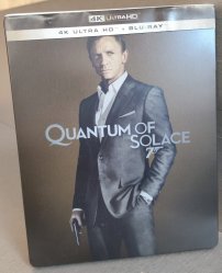 Quantum of Solace - 4K Ultra HD + Blu-ray Steelbook OUTLET