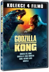 Godzilla és Kong (4 filmből álló gyűjtemény) - 4DVD