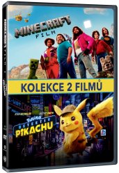 Egy Minecraft film + Pokémon: Pikachu, a detektív gyűjtemény - 2DVD