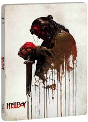 Hellboy (2019) - Blu-ray + DVD + gyűjtői kártya Steelbook