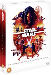 Star Wars 1-3: Baljós árnyak / A klónok támadása / A Sith-ek bosszúja - Blu-ray