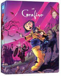 Coraline - Limited Edition Steelbook 4K Ultra HD + Blu-Ray (bez CZ)