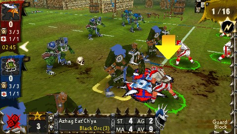 részlet Blood Bowl - PSP