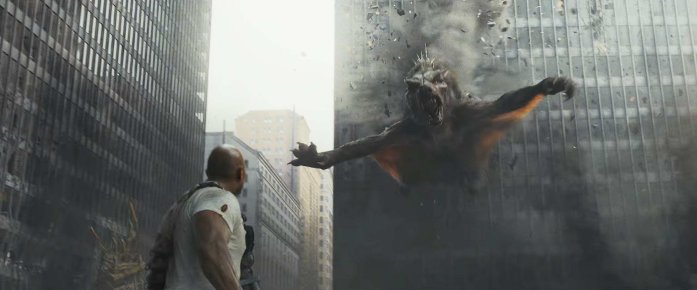 részlet  Rampage: Tombolás - Blu-ray 3D + 2D Steelbook (2 BD)