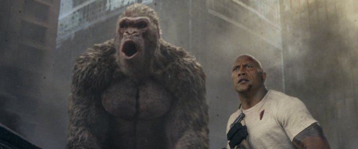részlet  Rampage: Tombolás - Blu-ray 3D + 2D Steelbook (2 BD)
