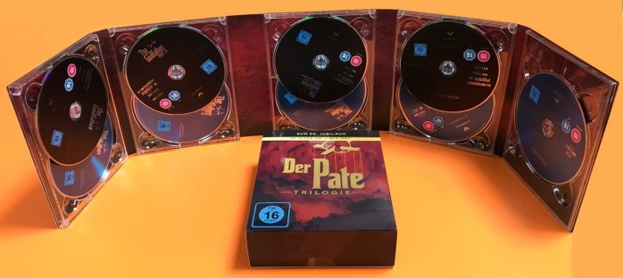 részlet Kmotr trilogie - edice k 50. výročí - 4K Ultra HD + Blu-ray (9BD) Digipack