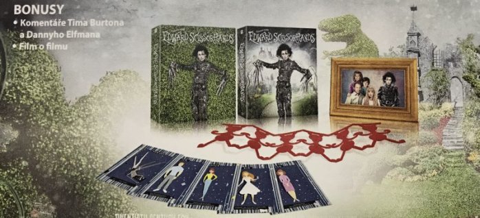 részlet Střihoruký Edward (Edice 25. výročí MEGASET) - Blu-ray
