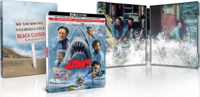 részlet Cápa - 4K Ultra HD Blu-ray Steelbook 50th Anniversary