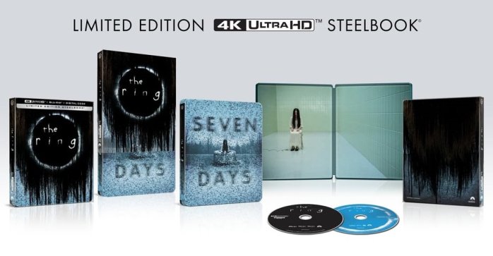 részlet The Ring - Steelbook Limited Collectors Edition 4K Ultra HD + Blu-Ray (bez CZ)