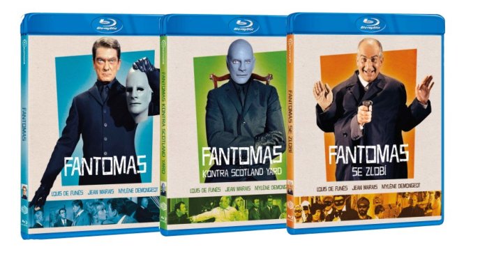 részlet Fantomas (3 film gyűjteménye) - Blu-ray 3BD