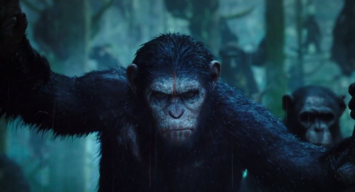 részlet A majmok bolygója - Forradalom - DVD