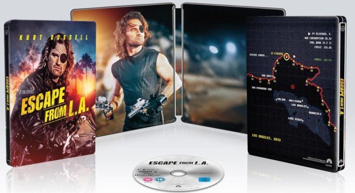 részlet Menekülés Los Angelesből - 4K Ultra HD Blu-ray Steelbook