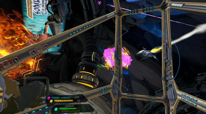 részlet StarBlood Arena - PS4 VR