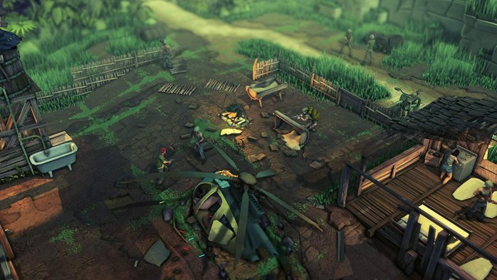 részlet Jagged Alliance Rage - Xbox One
