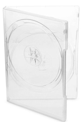 Krabička na 2DVD - průhledná