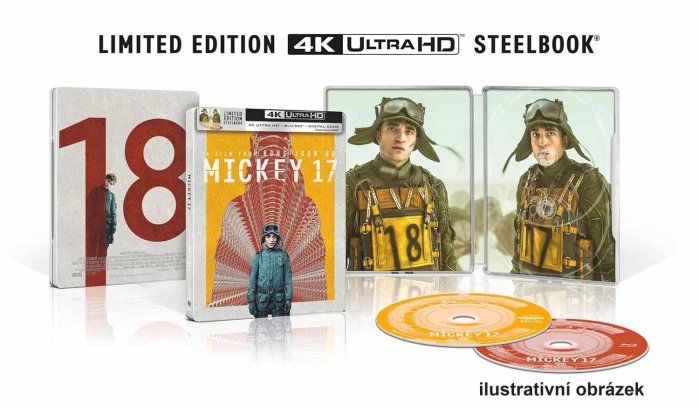 részlet Mickey 17 - 4K Ultra HD Blu-ray + Blu-ray Steelbook (Teaser)