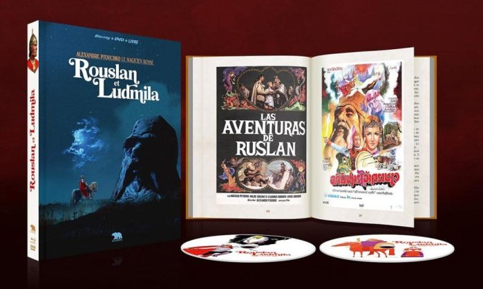 részlet Ruszlán és Ludmilla - Blu-ray + DVD + könyv Digipack