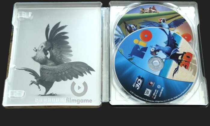 részlet Rio - Blu-ray 3D + 2D Steelbook