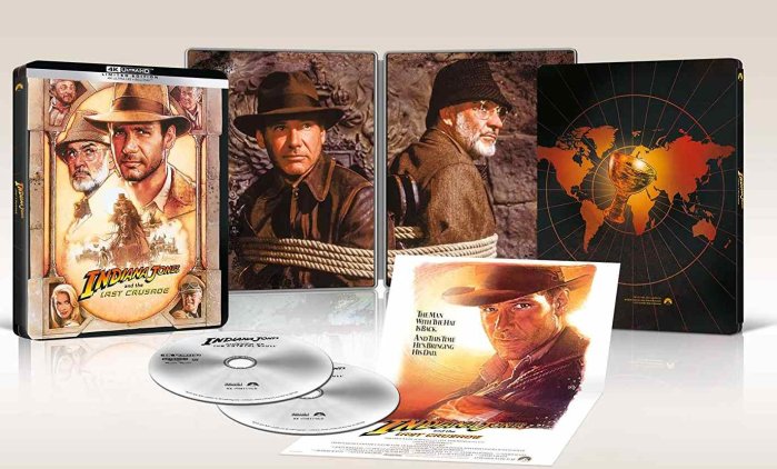 részlet Indiana Jones és az utolsó kereszteslovag - 4K UHD + Blu-ray Steelbook