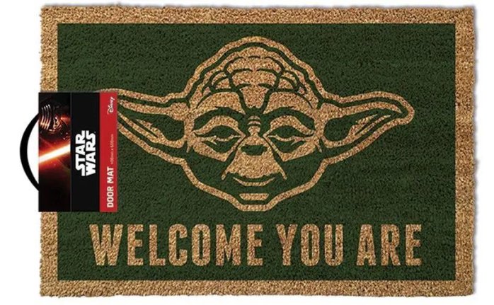 részlet Rohožka Star Wars - Yoda