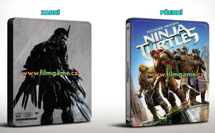 részlet Tini nindzsa teknőcök (2014) - Blu-ray 3D + 2D Steelbook