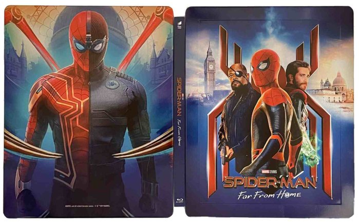 részlet Spider-Man: Daleko od domova - Steelbook krabička bez filmu (na 4 BD)
