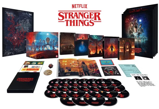 részlet Stranger Things Seasons 1-5 Collection DELUXE Limited Edition - Blu-ray