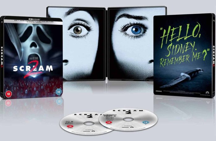 részlet Vřískot 2 (Edice k 25. výročí) - 4K Ultra HD Blu-ray Steelbook (bez CZ)