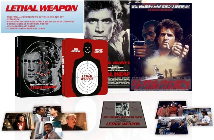 részlet Halálos fegyver Ultimate Collectors Edition Steelbook - 4K + BD