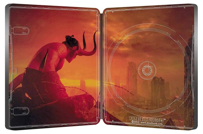 részlet Hellboy 4K UHD Blu-ray + Blu-ray (2 BD) Steelbook