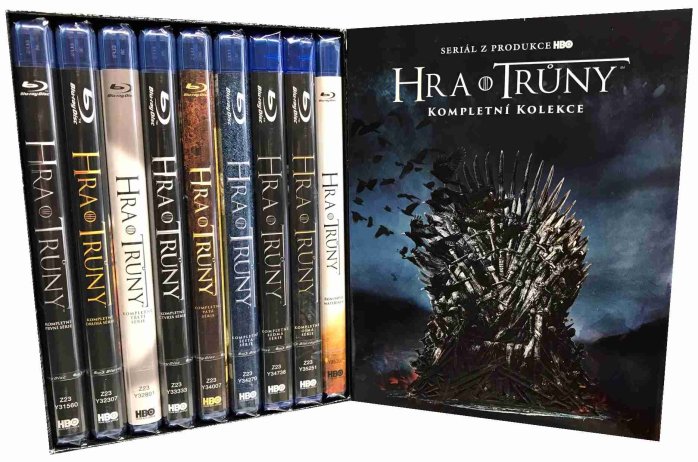 részlet Hra o trůny 1.- 8. série - Blu-ray 36BD