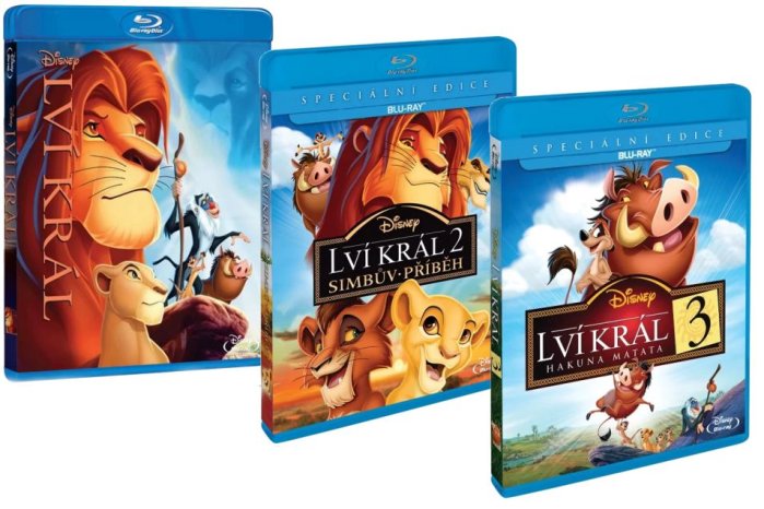 részlet Lví král - kolekce 1-3 - Blu-ray