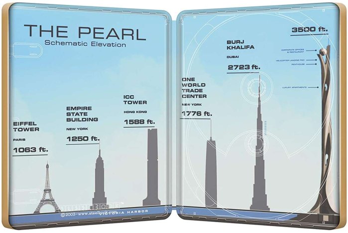 részlet Mrakodrap - Blu-ray Steelbook