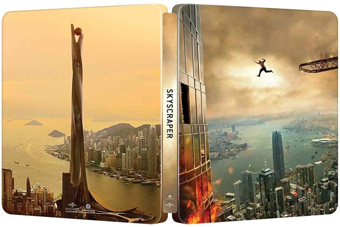 részlet Felhőkarcoló - Blu-ray Steelbook