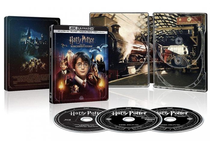 detail Harry Potter és a bölcsek köve (20. évforduló) - 4K Ultra HD Blu-ray Steelbook