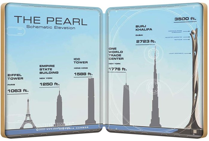 részlet Felhőkarcoló - Blu-ray Steelbook