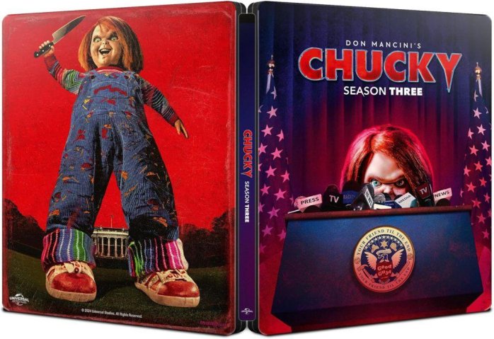 részlet  Chucky 3. sorozat - Blu-ray Steelbook
