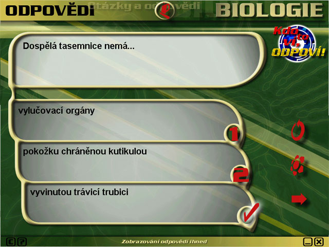részlet Kdo to ví, odpoví! - Silcom - PC