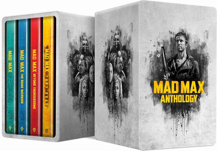 részlet Šílený Max Antologie: Limit. sběr. edice - 4K UHD + BD (9BD) Steelbook outlet