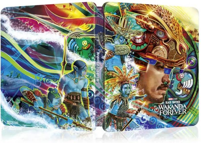 részlet Fekete Párduc: Vakanda, légy áldott! - 4K UHD BD + BD Steelbook (Talokan)