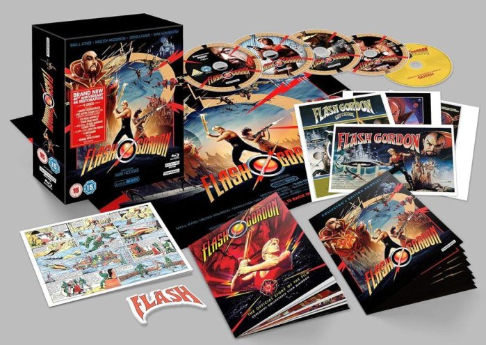 részlet Flash Gordon 40th Anniversary 4K Ultra HD + Blu-ray Collectors Edition (bez CZ)